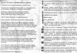  Relato Situado. La Memoria en el Centro